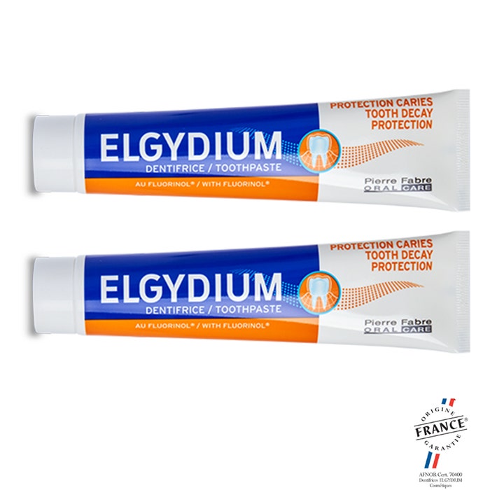 Elgydium Dentifrice Protection Caries 2x75ml