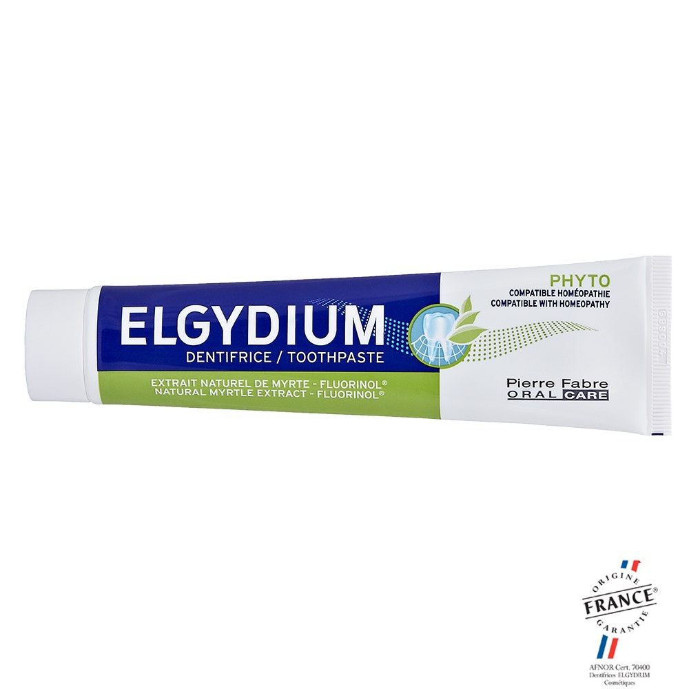 Elgydium Phyto Dentifrice A L'extrait Naturel De Myrte Et Fluorinol 75ml