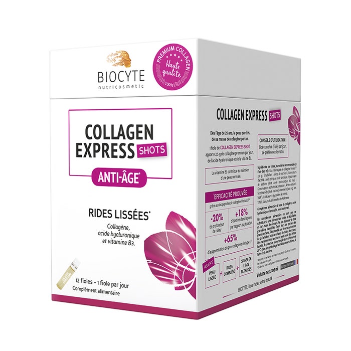 Biocyte Collagen Express Shots Anti-age 12 Fioles