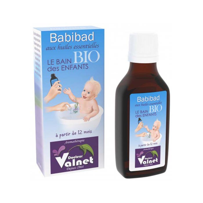 BABIBAD AUX HUILES ESSENTIELLES LE BAIN DES ENFANTS BIO 50ml Dr. Valnet