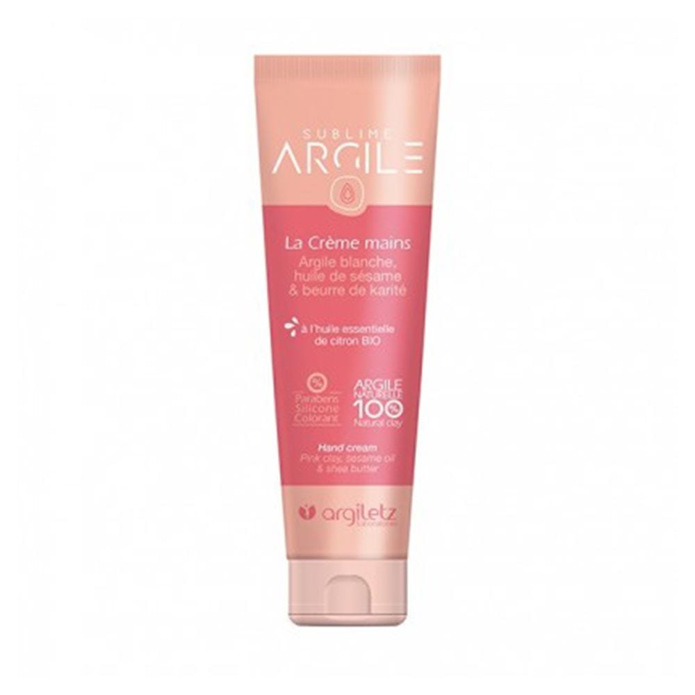 Argiletz Creme Mains A L'huile Essentielle De Citron Bio 50 ml