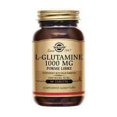 Solgar L-glutamine 60 Comprimes
