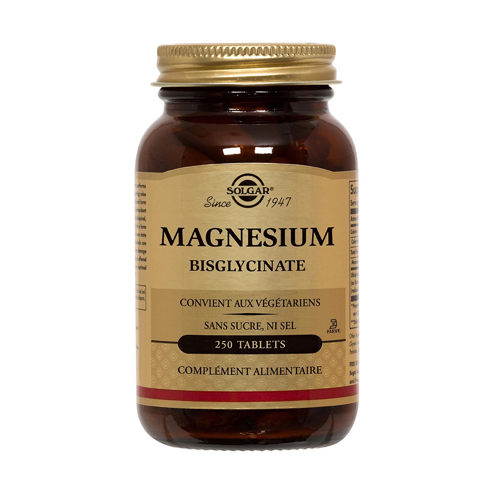 Solgar Magnesium Bisglycinate 250 comprimés