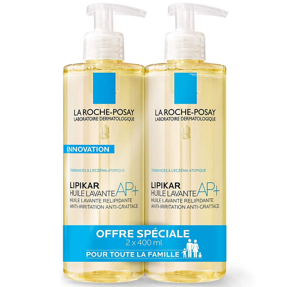 La Roche-Posay Lipikar Huile Lavante 2x400ml