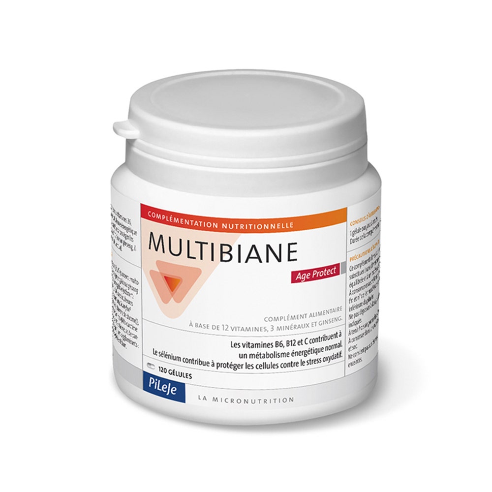 Pileje Multibiane Multibiane Vitalité 45+ 120 gélules