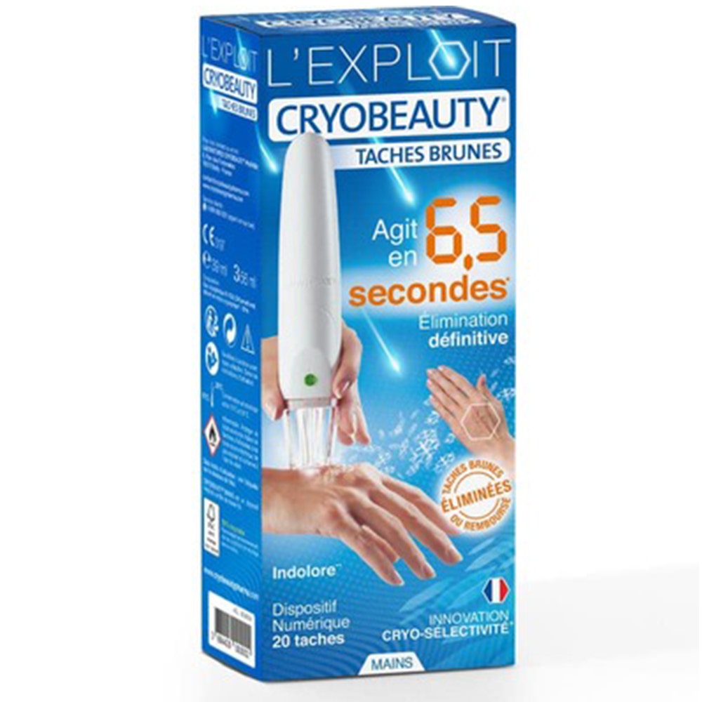 Cryobeauty Pharma Cryobeauty Taches Brunes Mains Traitement Revolutionnaire