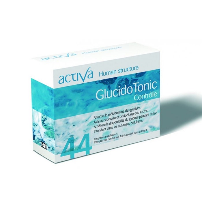 Glucidotonic Controle 60 Gelules Human Structure Activa