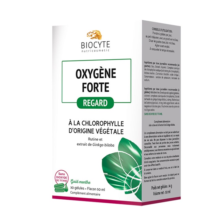 Biocyte Oxygene Forte + 30 Gelules 50ml