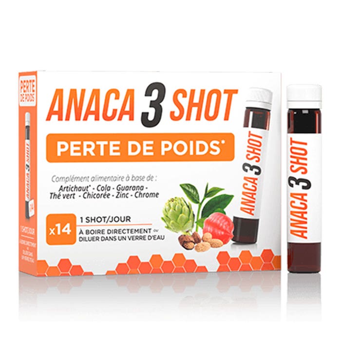 Perte De Poids Saveur Cassis 14 Shots Anaca3