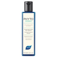 Phyto Phytocedrat Shampooing Purifiant Sebo-regulateur Cuir Chevelu Gras 250ml