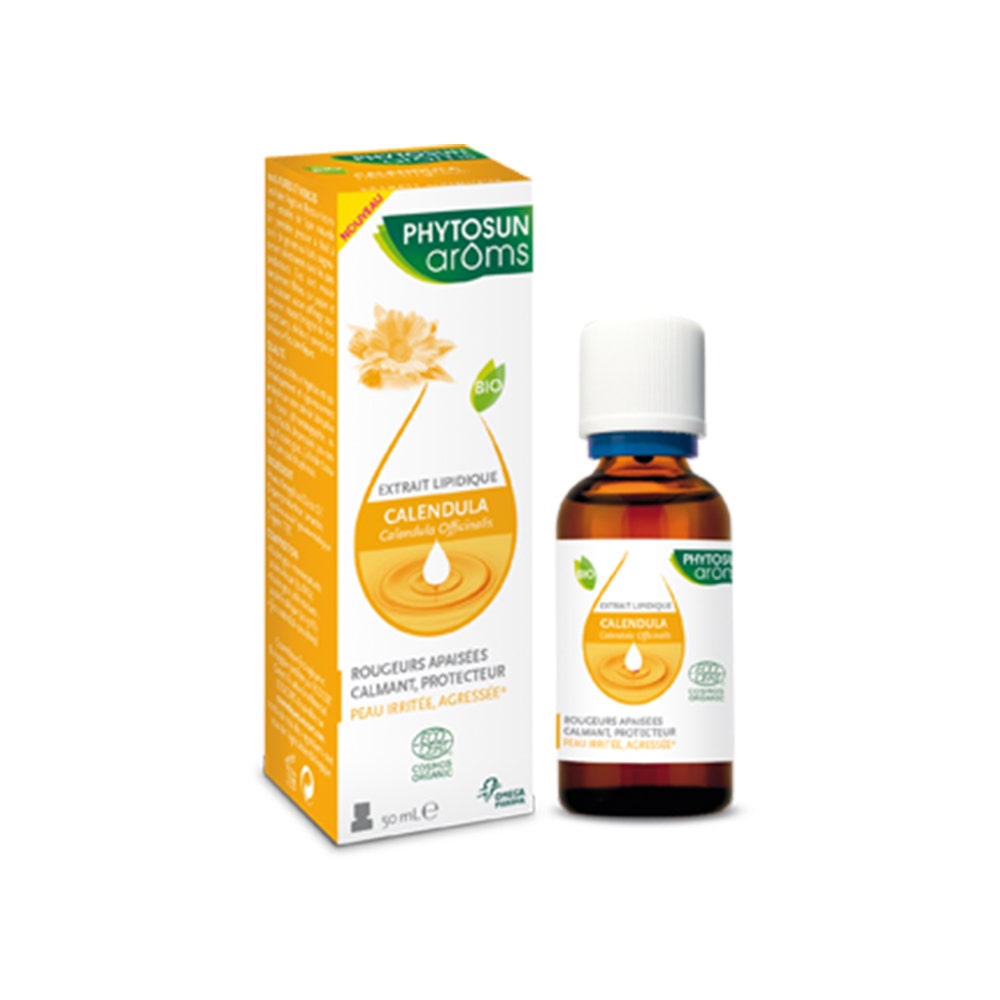 Phytosun Aroms Aroms Extrait Lipidique Calendula Bio 50 ml