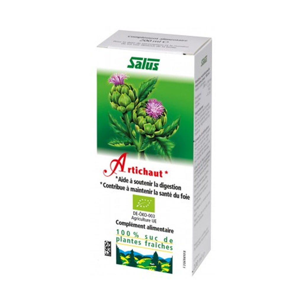 Salus Suc De Plantes Fraiches Artichaut Bio 200 ml