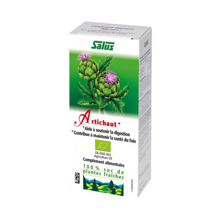Suc De Plantes Fraiches Artichaut Bio 200 ml Salus