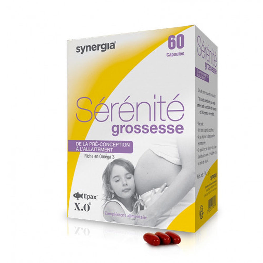 Synergia Serenite Grossesse 60 Capsules