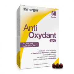 Synergia Anti-oxydant 200 Complexe 60 Capsules