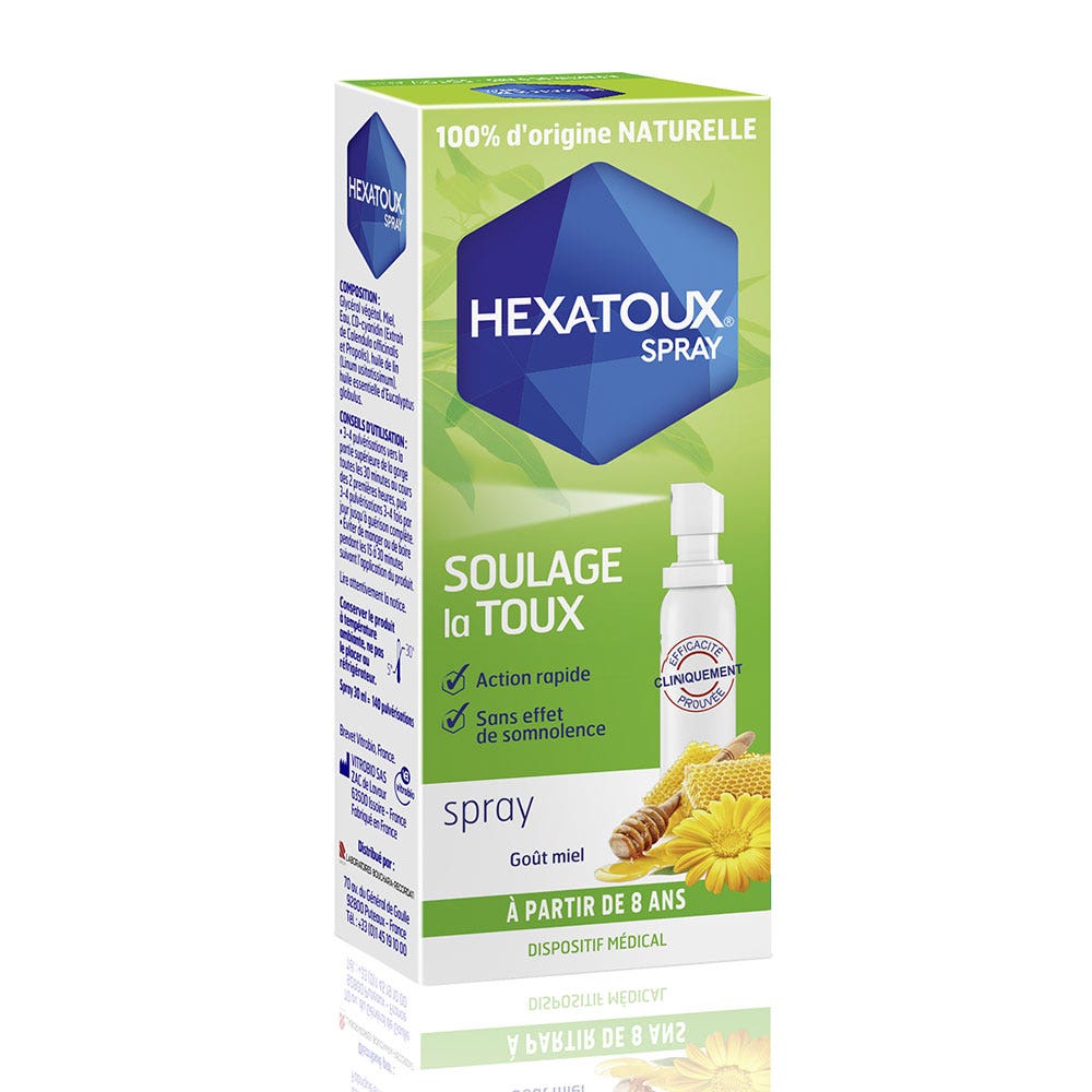 Hexamer Spray Gout Miel 30ml