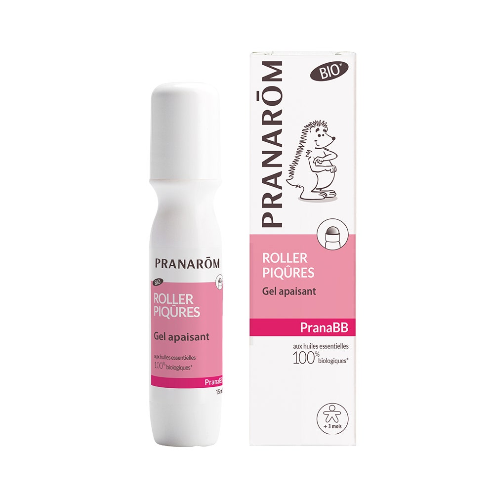 Pranarôm Pranabb Pranabb Roller Piqures Et Gel Apaisant Bio 15 ml