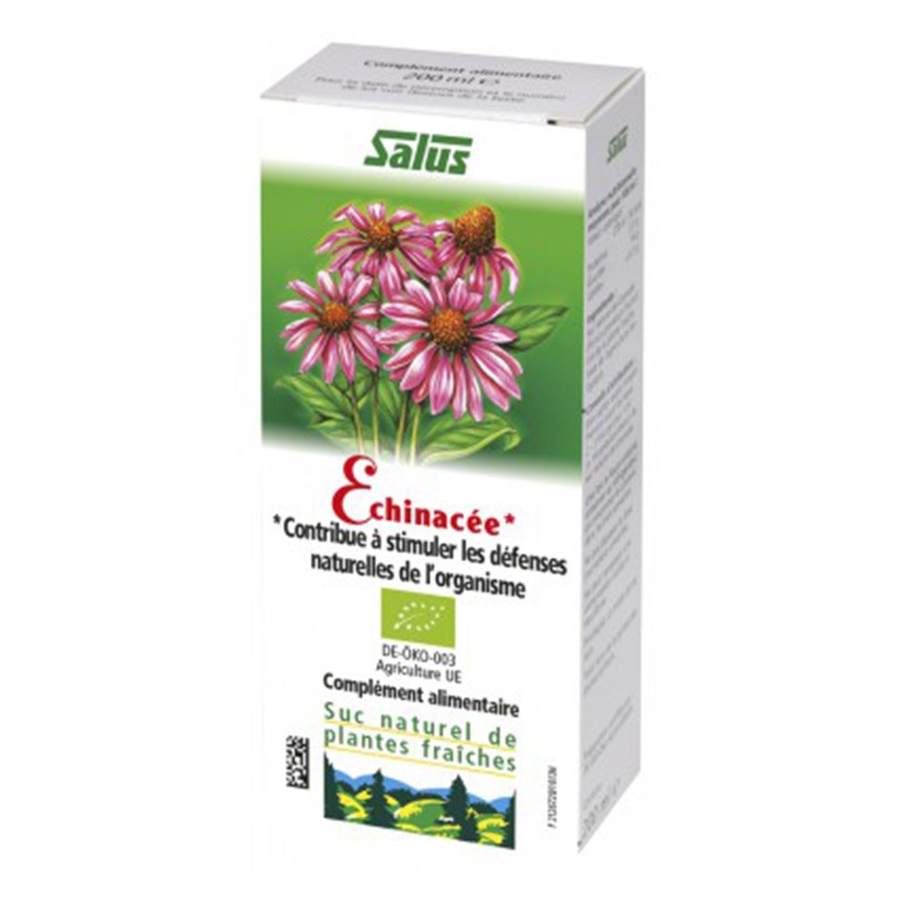 Salus Suc De Plantes Fraiches Echinacee Bio 200ml