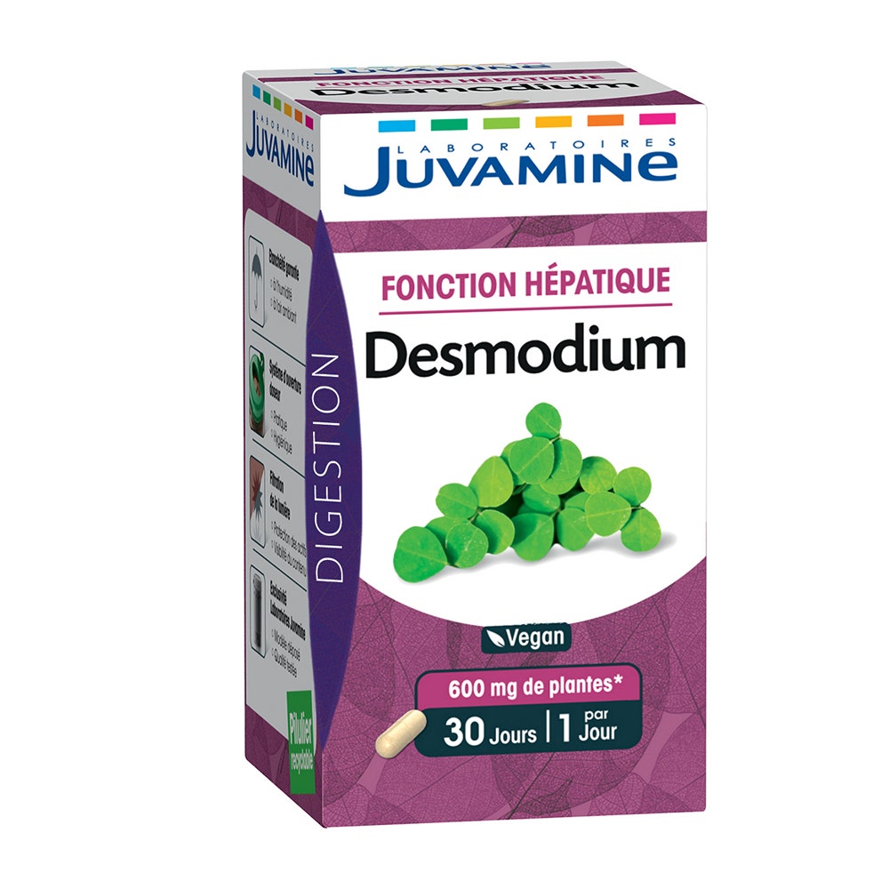 Juvamine Desmodium 30 Gelules Digestion