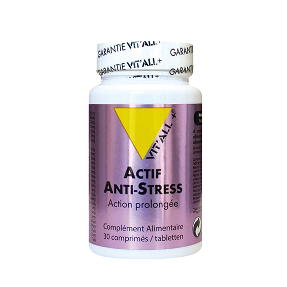 Vit'All+ Actif Anti-stress 60 Comprimes + - Easypara