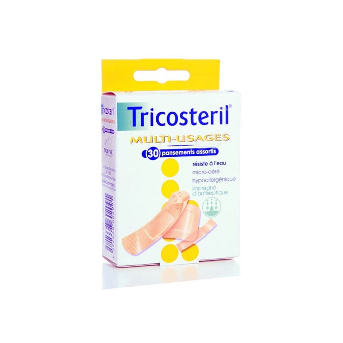 TRICOSTERIL MULTI-USAGES 30 PANSEMENTS