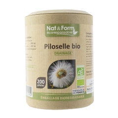 Nat&Form Piloselle Bio 200 Gelules Ecoresponsable Nat&form