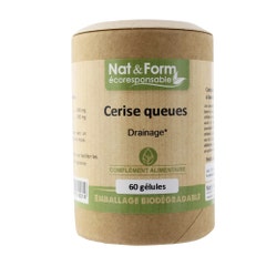 Nat&Form Queue De Cerise 60 Gelules Ecoresponsables Nat&form