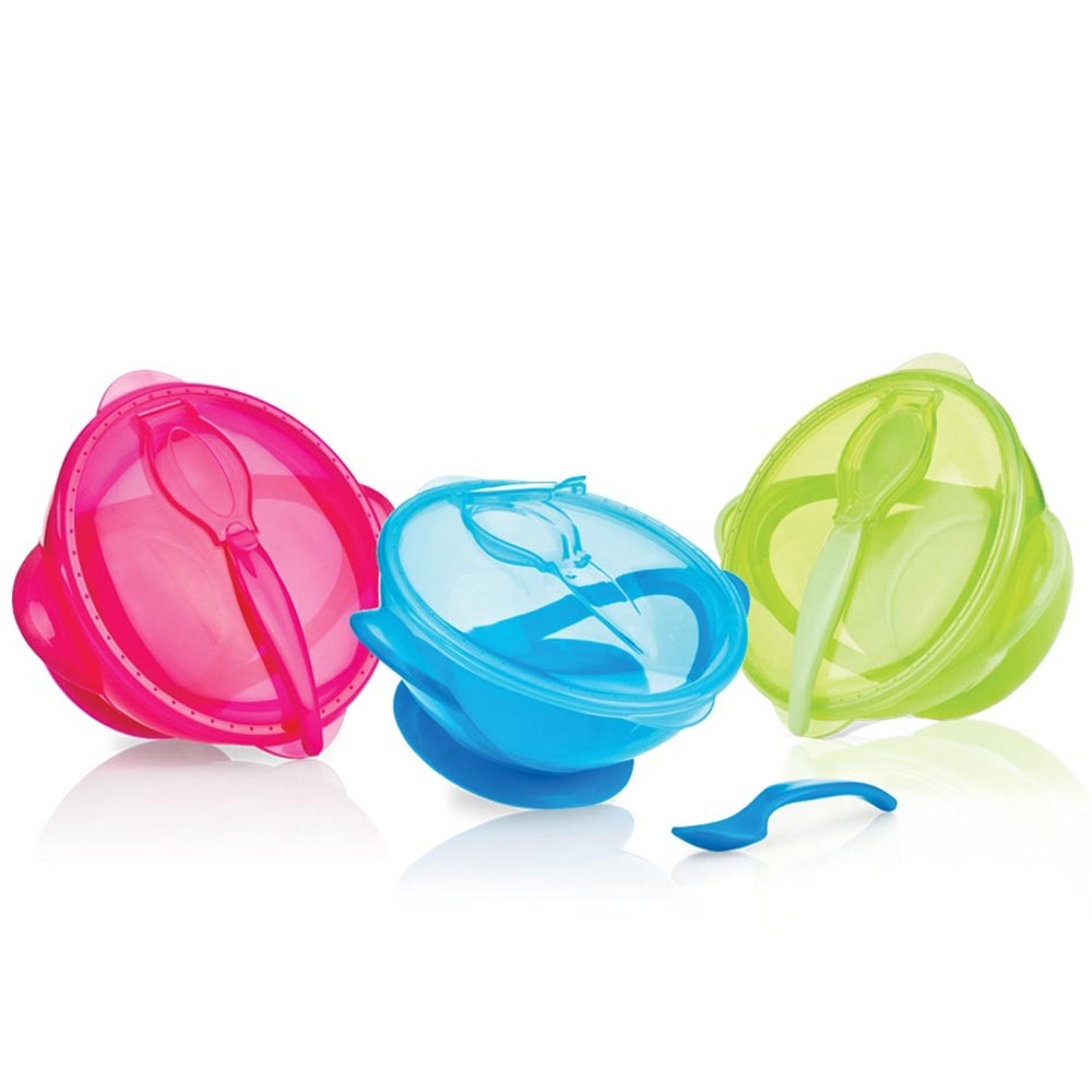 Nuby Bol Ventouse Avec Cuillere 6 Mois Et Plus