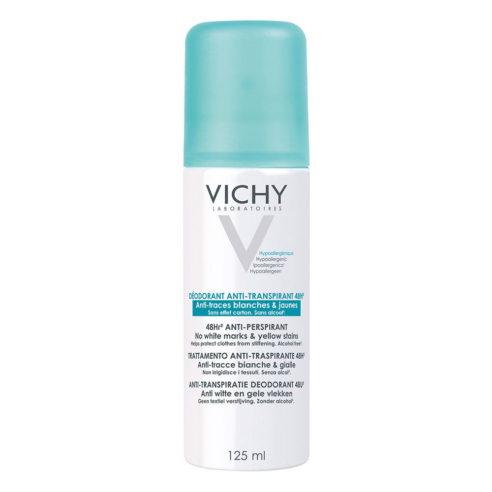Vichy Déodorant Anti Transpirant Anti Trace Spray 125 ml