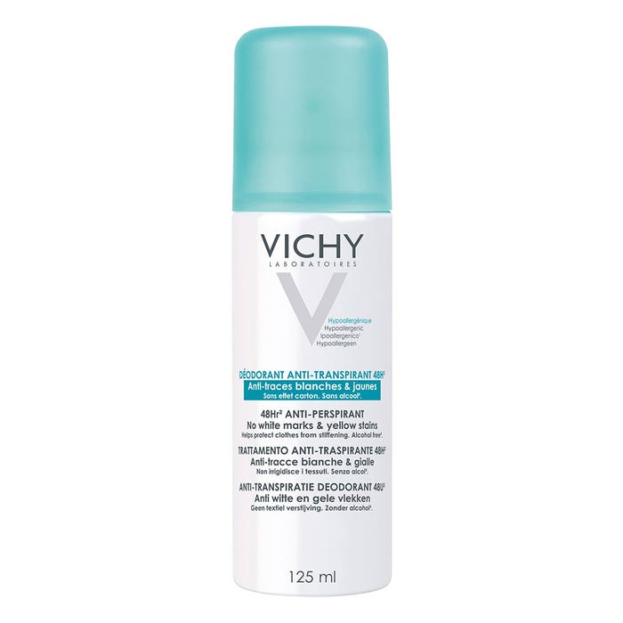 Vichy Déodorant Anti Transpirant Anti Trace Spray 125 ml