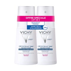 Vichy Déodorant Fraicheur Extreme 24h Spray 2x100ml