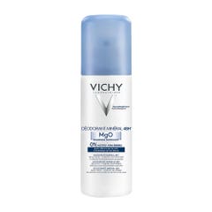 Vichy Déodorant Magnésium Technology Minéral 48h Spray Peaux Sensibles 125ml