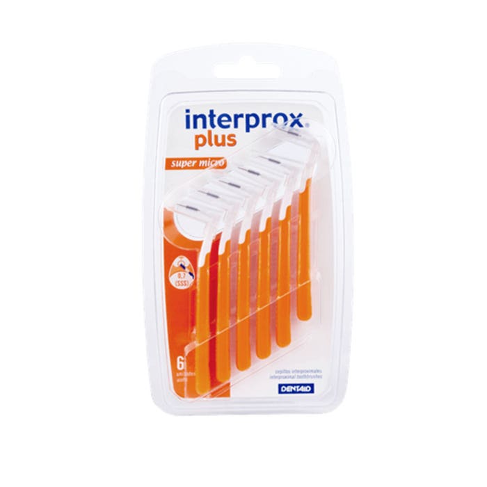 Brossettes Interdentaires 0,7mm Supermicro Plus X6 Interprox