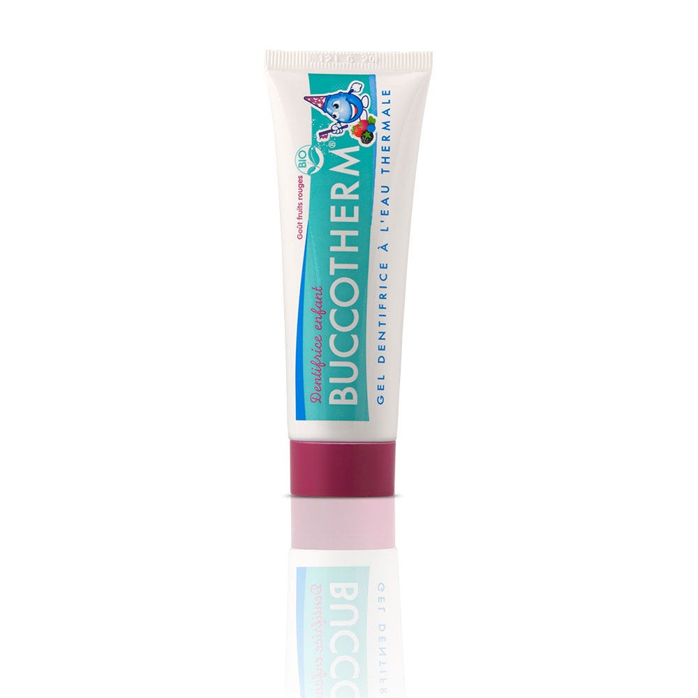Buccotherm Dentifrice 3 Ans Bio Sans Fluor Fruits Rouges 50ml