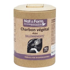 Nat&Form Charbon Vegetal Nat&form 90 Gelules