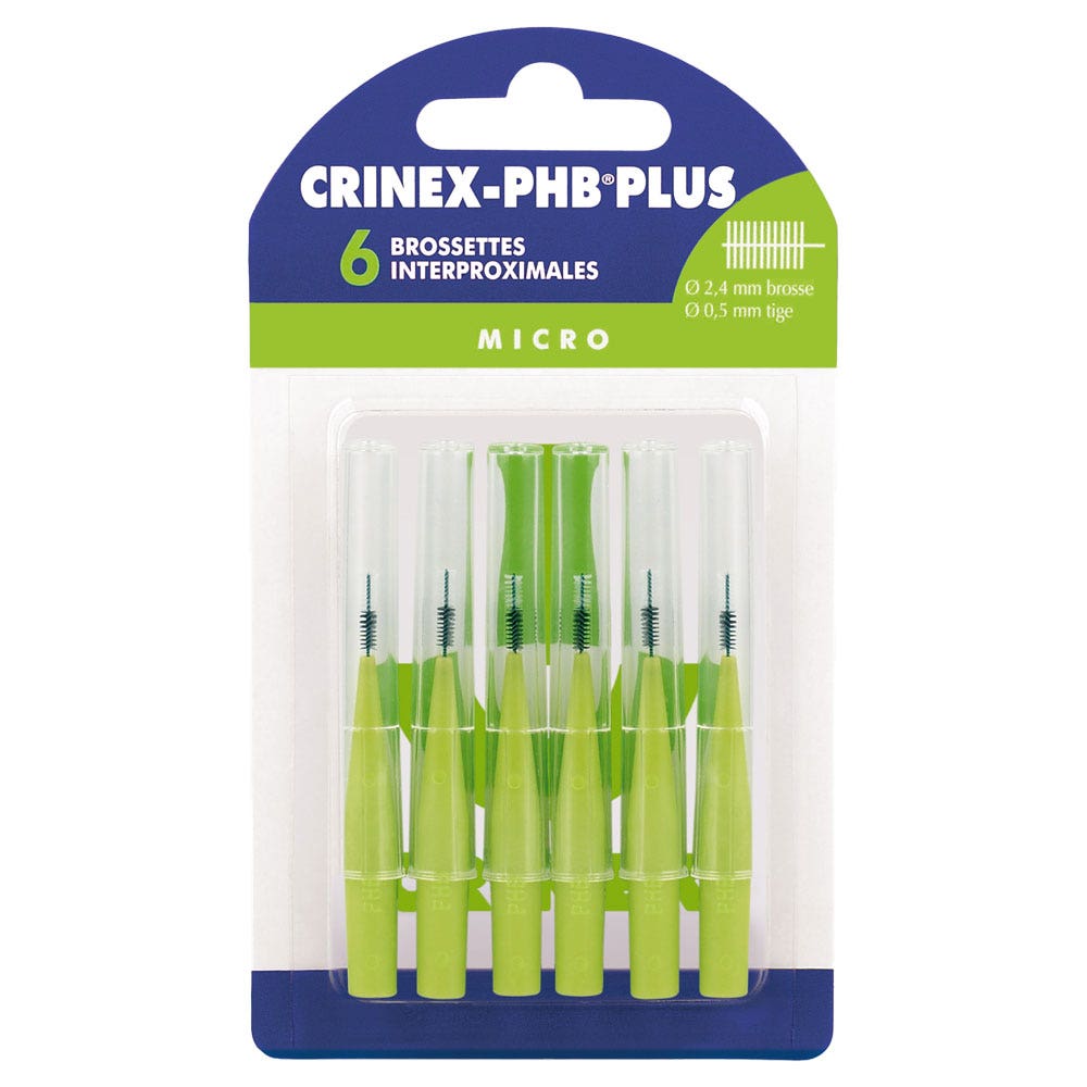 Crinex Brossettes Interdentaires Micro Plus X6 Phb Plus
