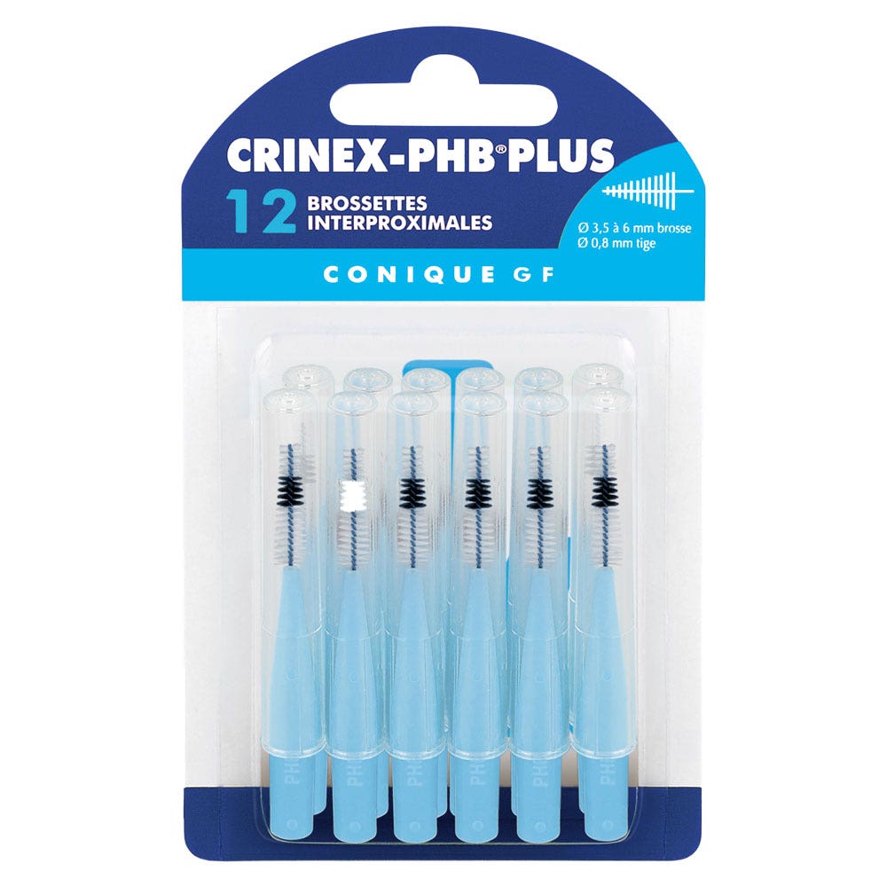 Crinex Brossettes Interdentaires Conique Gf X12 Phb Plus