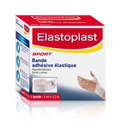 Elastoplast Bande Adhesive Elastique 3cm Sport