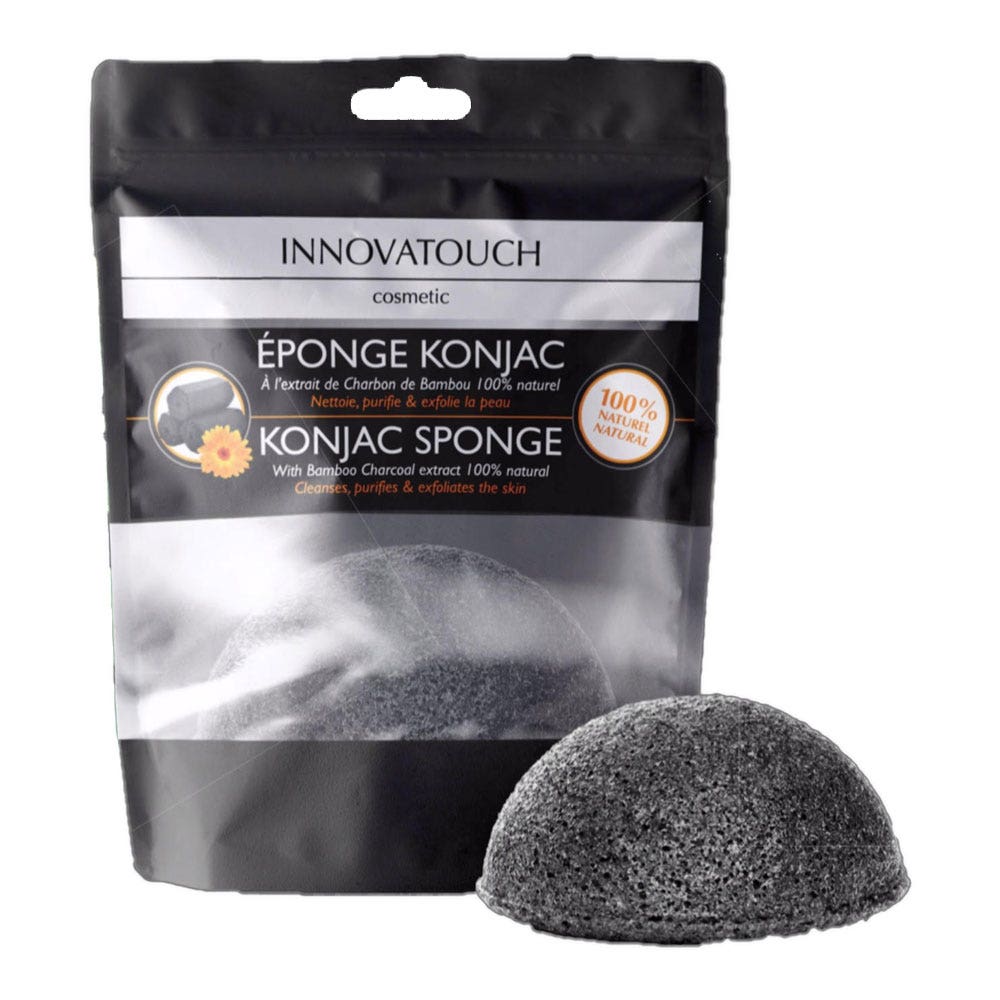 Innovatouch Eponge Konjac Charbon