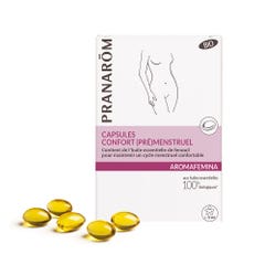 Confort Premenstruel Bio 30 Capsules Aromafemina Aromafemina Pranarôm