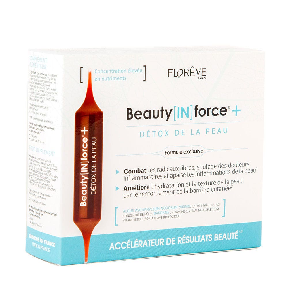 Floreve Detox De La Peau 14 Ampoules Beauty In Force 210ml