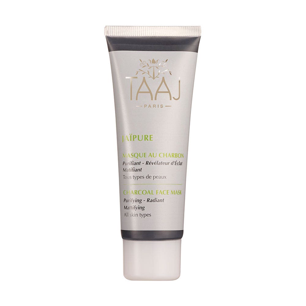 Taaj Jaipure Masque Au Charbon Peaux Mixtes A Grasses 75ml
