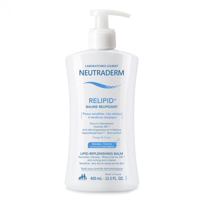 Neutraderm Baume Relipidant Relipid+ Peaux Sensibles 400ml
