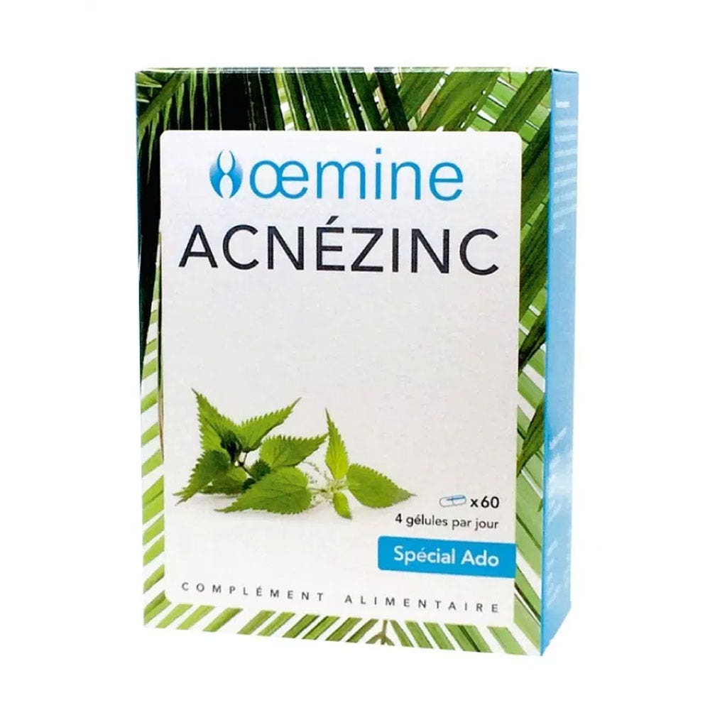 Oemine Acnezinc 60 gélules