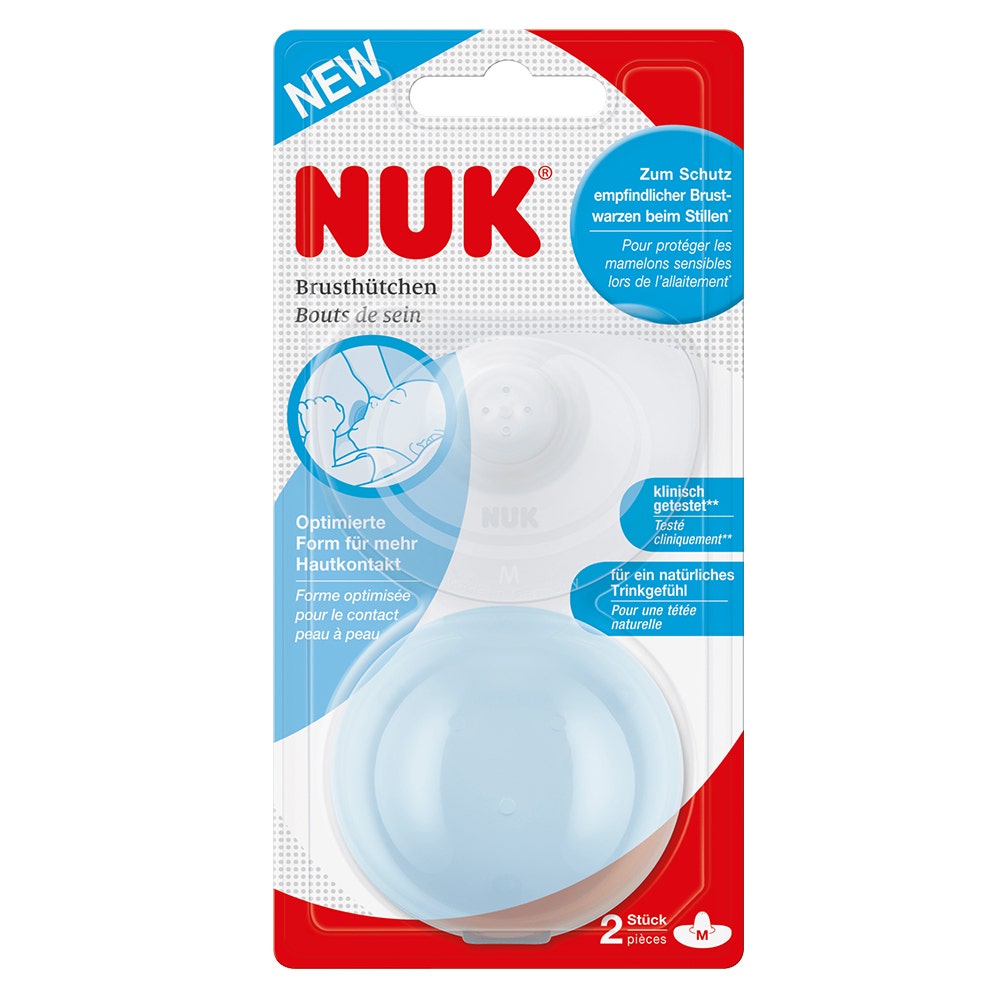 Nuk Bout De Sein Silicone Taille M x2