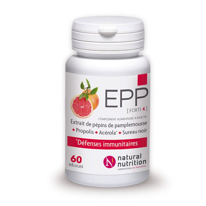 Epp Forti4 60 Gelules Natural Nutrition