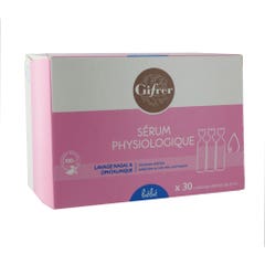Gifrer Physiologica Serum Physiologique Bebe 30x5ml Physiologica