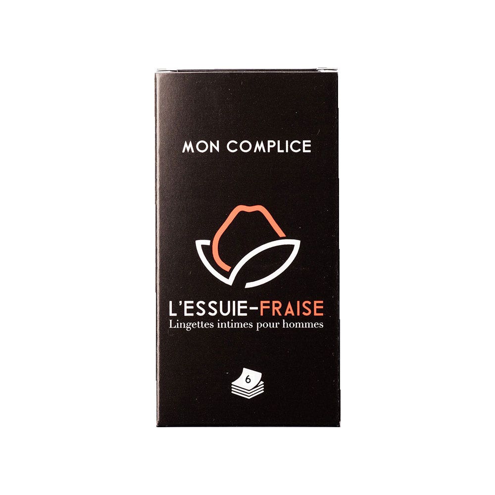 L'Essuie-Fraise Lingettes Intimes Pour Hommes Bio