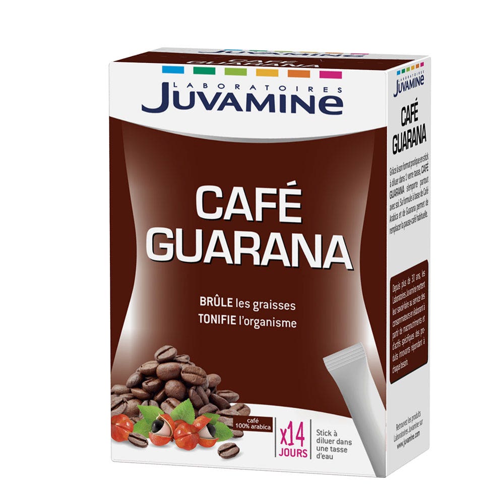 Juvamine Cafe Guarana 14 Sticks