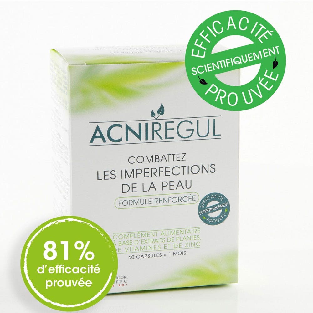 Arlor Acniregul 60 Capsules Imperfections De La Peau